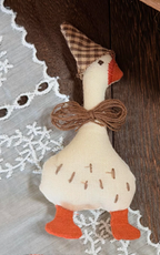 Cute Goose And Friends Stitched Fabric DIY Brooch Collection