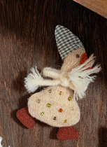 Cute Goose And Friends Stitched Fabric DIY Brooch Collection