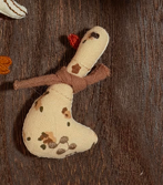 Cute Goose And Friends Stitched Fabric DIY Brooch Collection