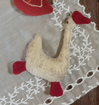 Cute Goose And Friends Stitched Fabric DIY Brooch Collection