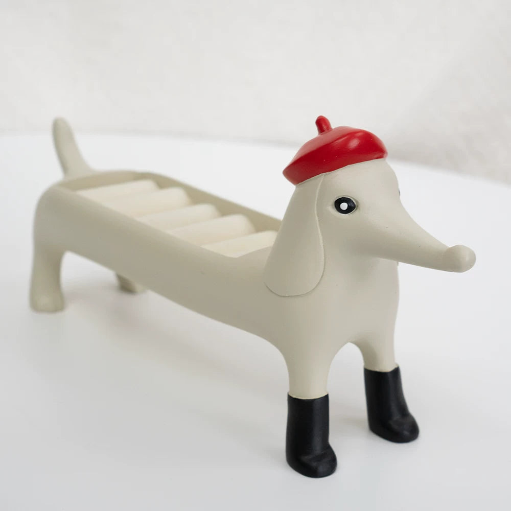 Cartoon Animal Desktop Jewelry Storage Stand Resin Organizer