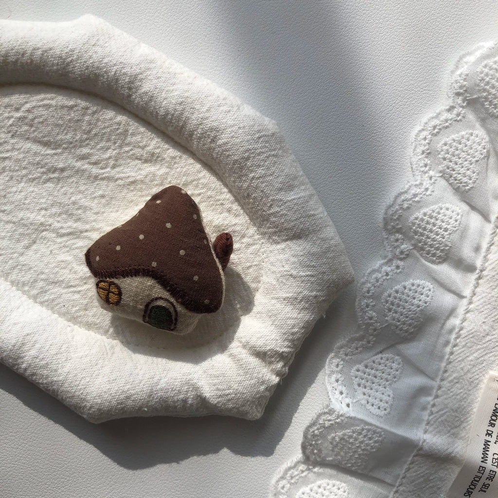 Cute Handmade Fabric Animal Plant Brooch Pin Accessory