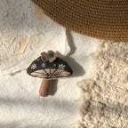 Cute Handmade Fabric Cotton Doll Brooch Pin Accessory
