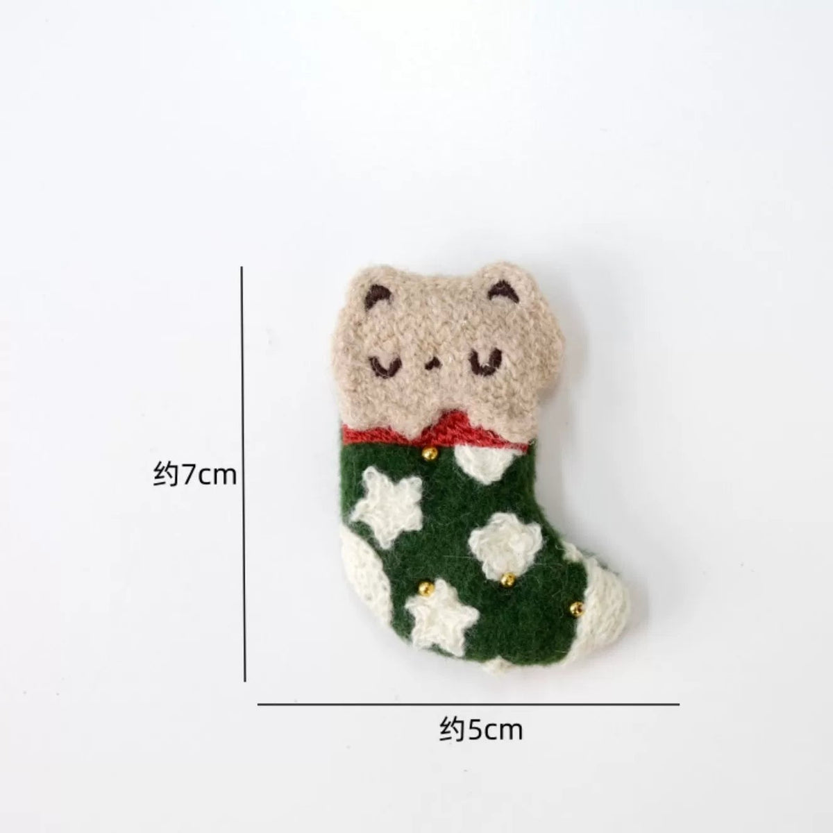 Cute Cartoon Mori Style DIY Christmas Fabric Ornament Material