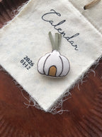 Cute Handmade Fabric Cotton Doll Brooch Pin Accessory