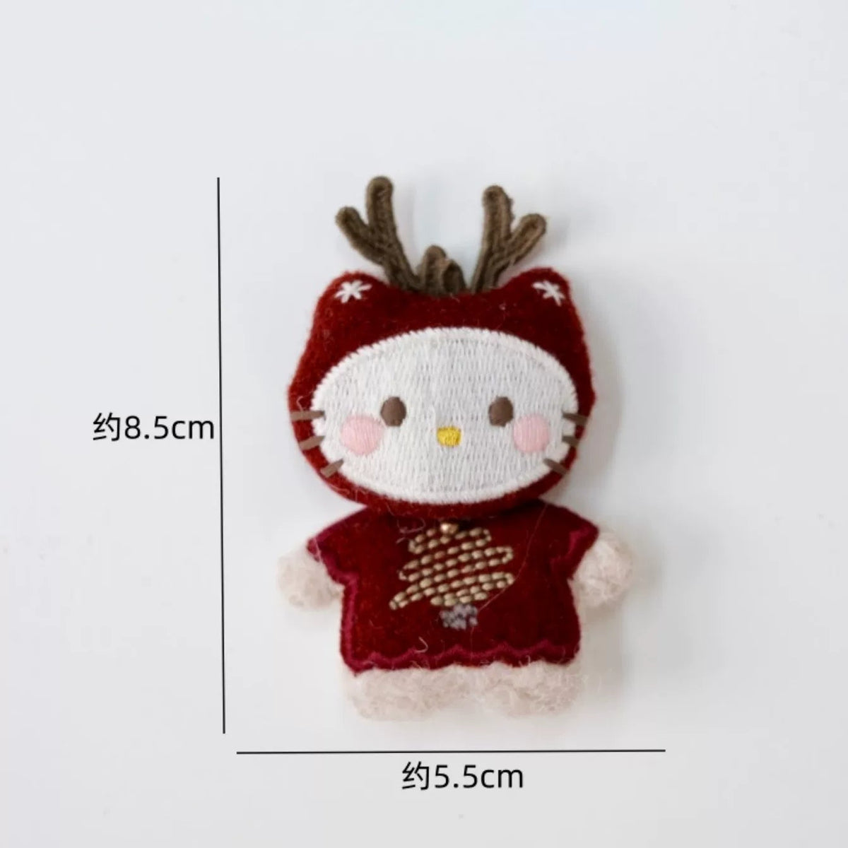 Cute Cartoon Mori Style DIY Christmas Fabric Ornament Material