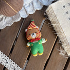 Cute Handmade Fabric Cotton Doll Brooch Pin Accessory