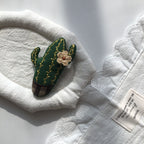 Cute Handmade Fabric Cotton Doll Brooch Pin Accessory