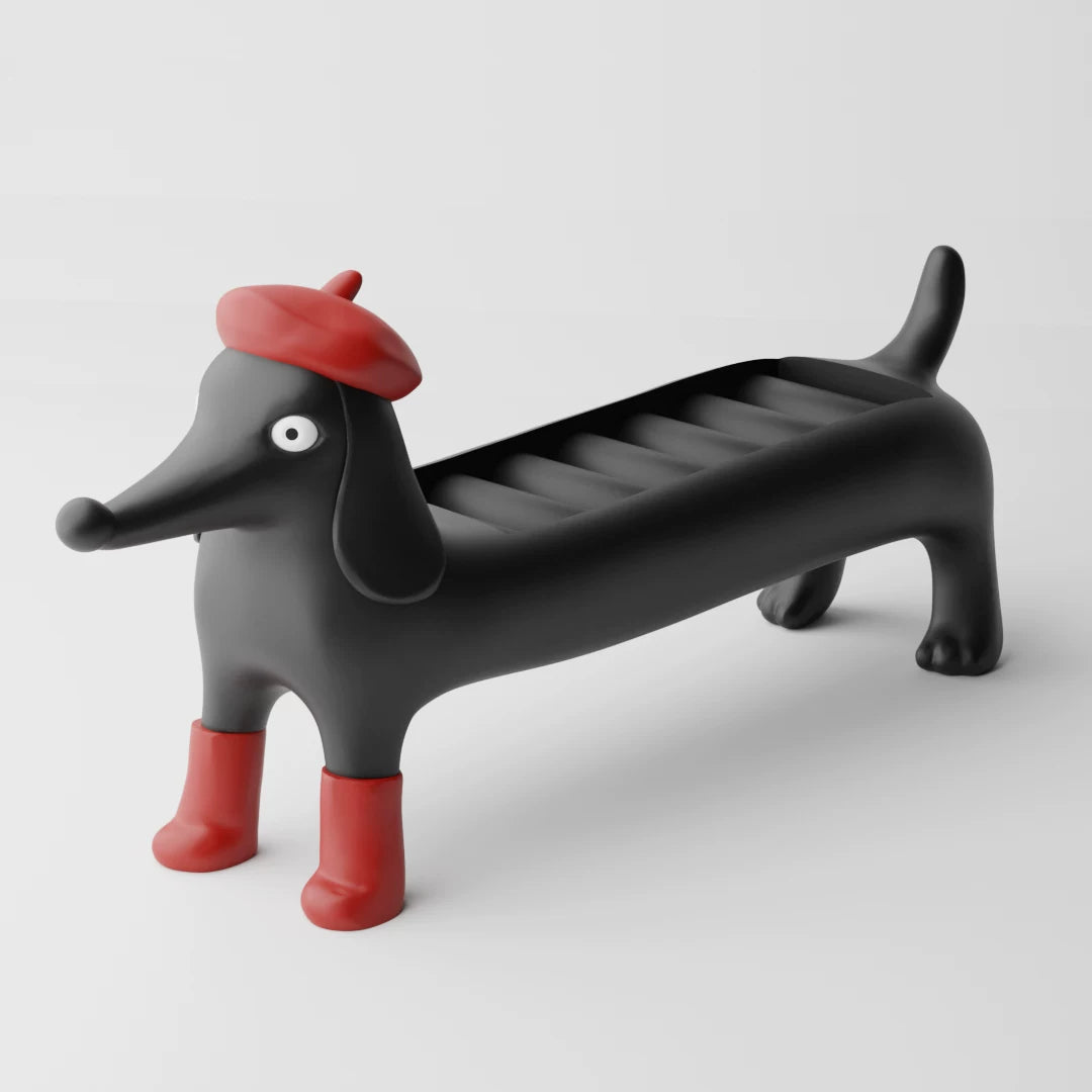 Cartoon Animal Desktop Jewelry Storage Stand Resin Organizer