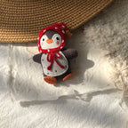 Cute Handmade Fabric Cotton Doll Brooch Pin Accessory