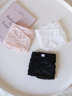 Cross-Cut Hollow-Out Sheer Mesh Lace Panties with Cotton Crotch