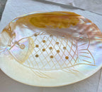Natural Seashell Draining Soap Dish Bathroom Organizer