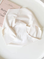 French-Inspired Vintage Panties with Simple Bow and Cotton Crotch