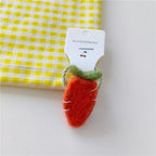 Cute Cartoon Wool Felt Carrot Accessory