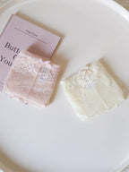 French-Inspired Floral Panties with Bow Embroidery and Lace Trim