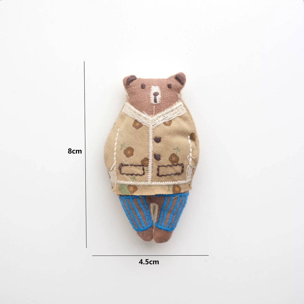 Cute Cartoon Forest Fabric Christmas Tree Decoration Accessory