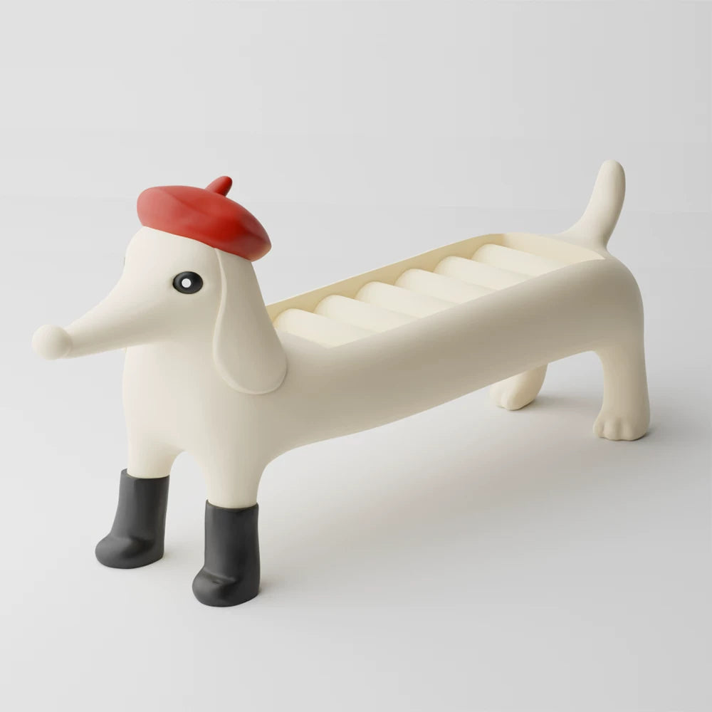 Cartoon Animal Desktop Jewelry Storage Stand Resin Organizer