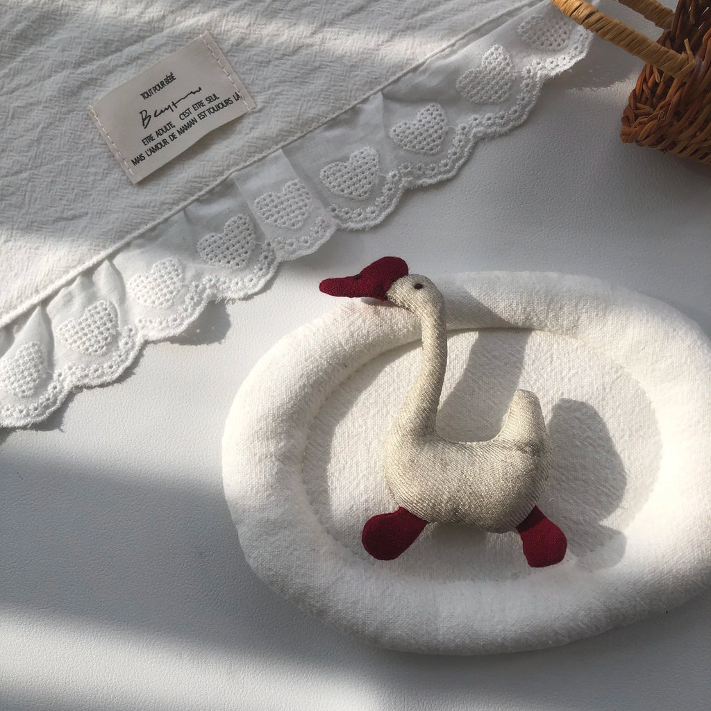 Cute Handmade Fabric Cotton Doll Brooch Pin Accessory