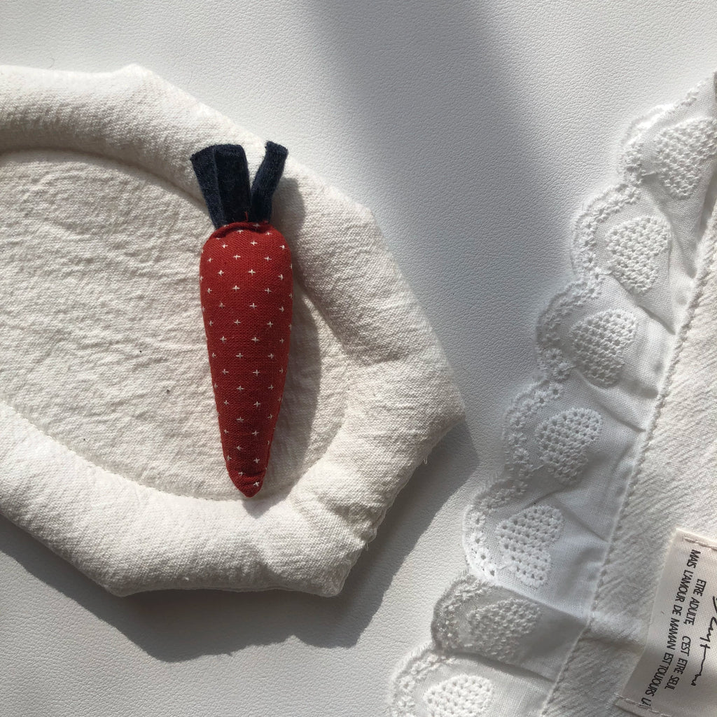 Cute Handmade Fabric Cotton Doll Brooch Pin Accessory