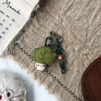 Cute Handmade Fabric Forest Mushroom Plant Bag Pendant Accessory