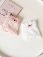 French-Inspired Vintage Panties with Lace Trim