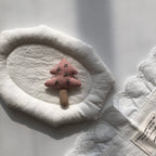 Cute Handmade Fabric Cotton Doll Brooch Pin Accessory