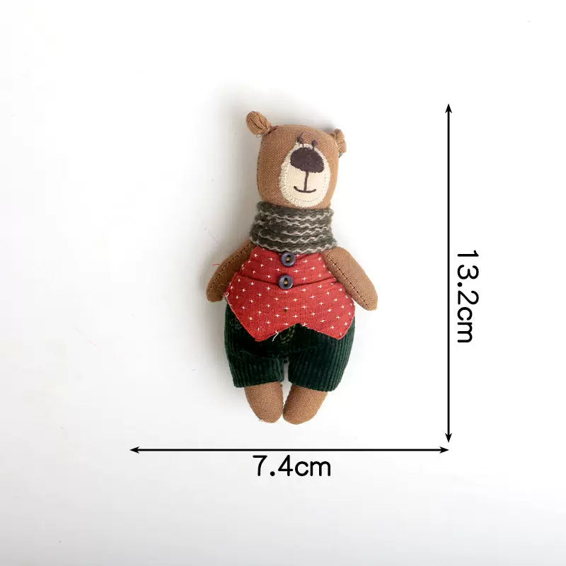 Cute Cartoon Embroidered Cloth Brooch Pin Accessory