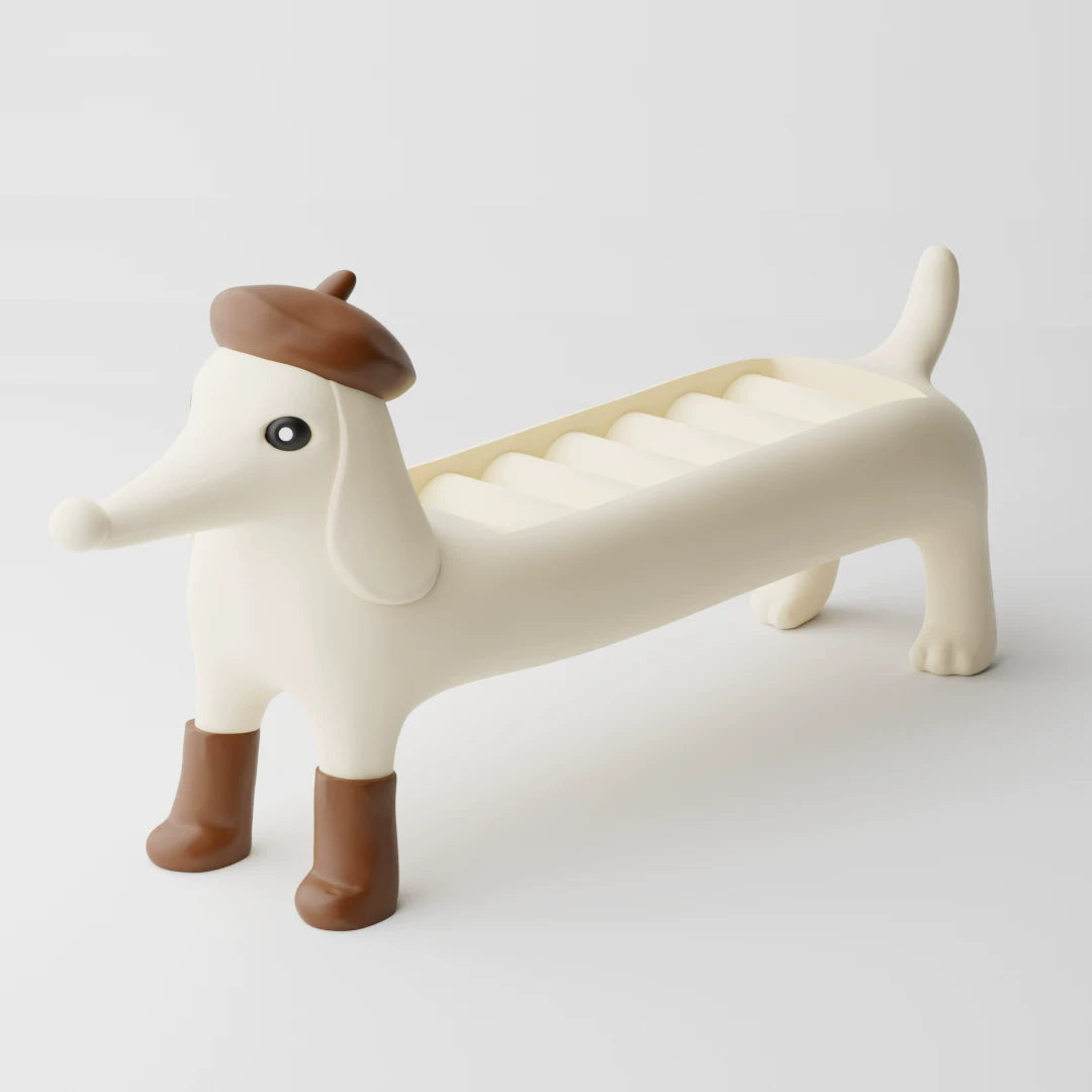 Cartoon Animal Desktop Jewelry Storage Stand Resin Organizer