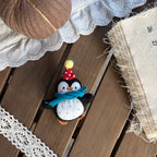 Cute Handmade Fabric Cotton Doll Brooch Pin Accessory
