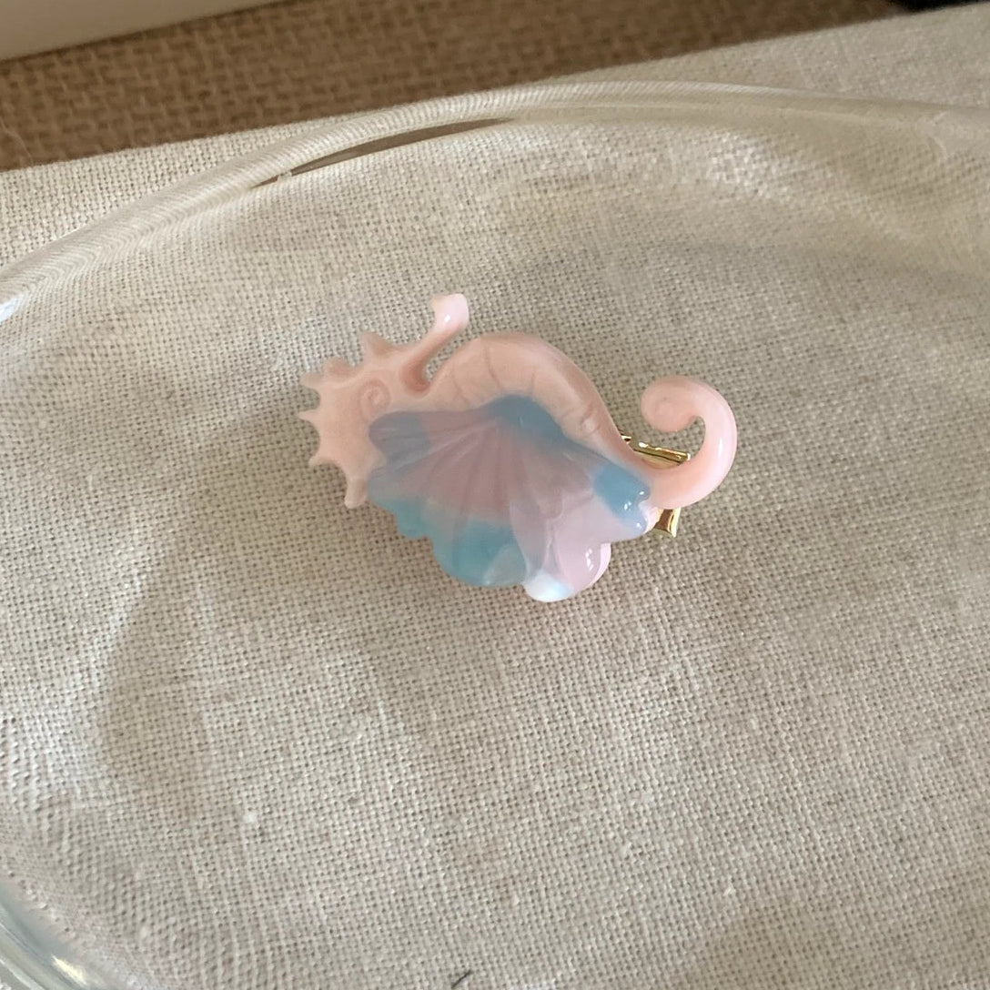 Cute Ocean Seashell Acetate Hair Clip Accessory