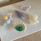 Cute Ocean Seashell Acetate Hair Clip Accessory