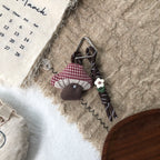 Cute Handmade Fabric Forest Mushroom Plant Bag Pendant Accessory