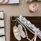 Ballet Shoes Bag Charm Keychain Pendant