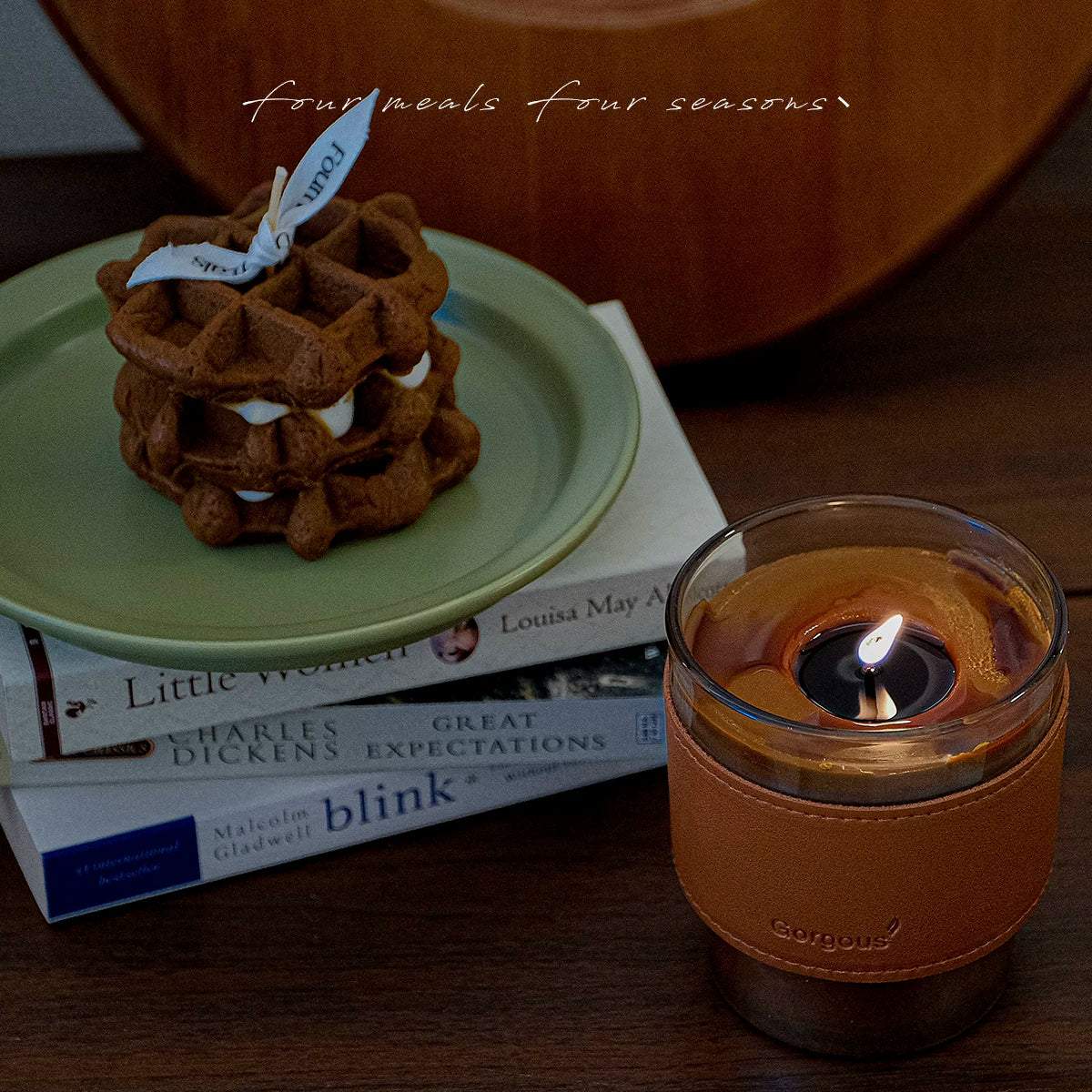 Cute Dessert Cream Cake Scented Candle Home Decor Ornament