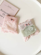 French-Inspired Vintage Panties with Lace Trim