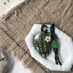 Cute Handmade Fabric Forest Mushroom Plant Bag Pendant Accessory