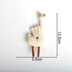 Cute Cartoon Embroidered Cloth Brooch Pin Accessory