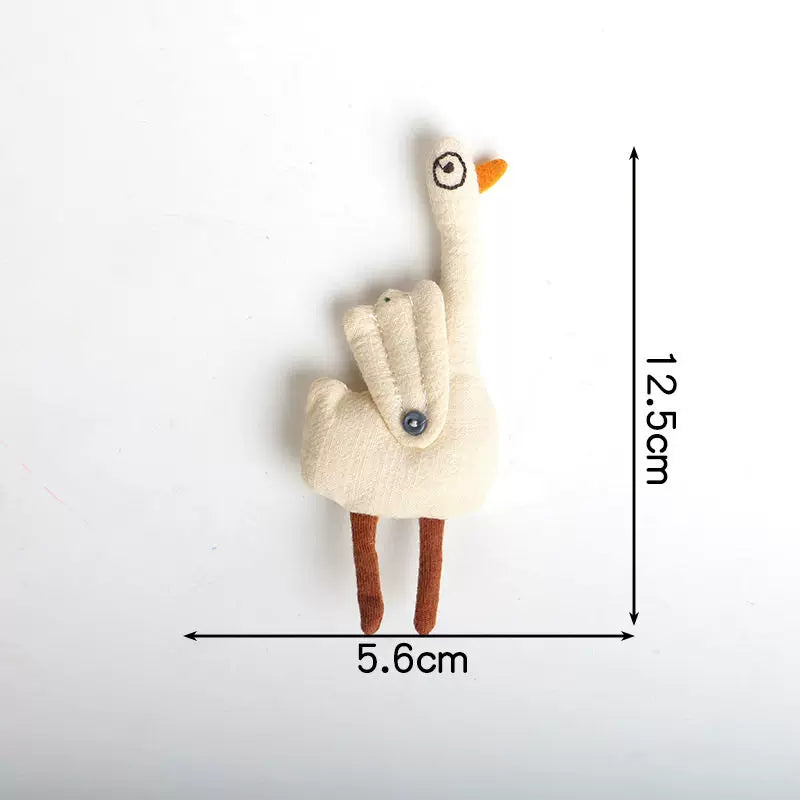 Cute Cartoon Embroidered Cloth Brooch Pin Accessory