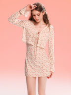 Women's Summer Sweet Modal Floral Camisole Nightdress