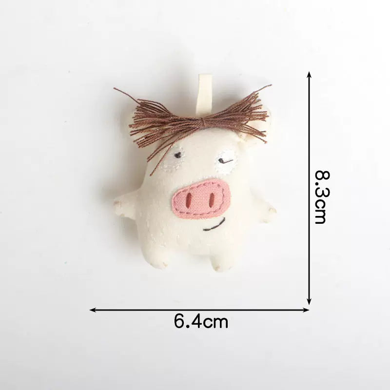 Cute Cartoon Embroidered Cloth Brooch Pin Accessory