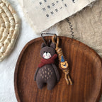 Cute Handmade Fabric Forest Mushroom Plant Bag Pendant Accessory