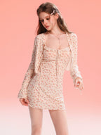 Women's Summer Sweet Modal Floral Camisole Nightdress