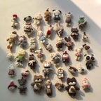 Cute Handmade Fabric Cotton Doll Brooch Pin Accessory