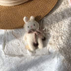 Cute Handmade Fabric Cotton Doll Brooch Pin Accessory