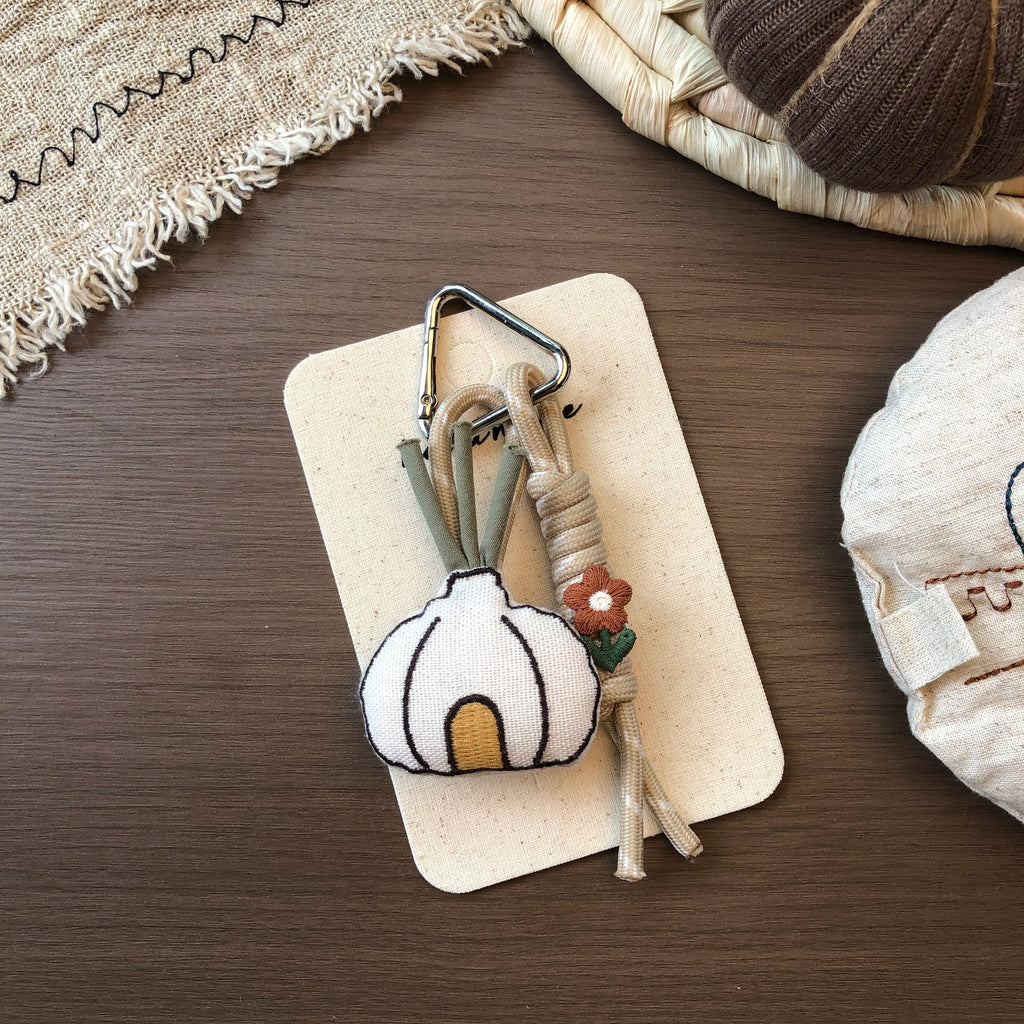Cute Handmade Cloth Teapot Bag Pendant Keychain Accessory