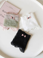 French-Inspired Vintage Panties with Lace Trim