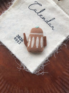 Cute Handmade Fabric Cotton Doll Brooch Pin Accessory