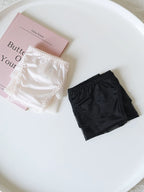 French-Inspired Vintage Panties with Bow and Floral Lace Trim