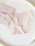 French-Inspired Vintage Panties with Double Bows and Lace Trim