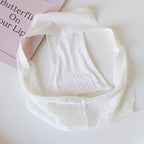French-Inspired Vintage Low Waist Panties with Lace Trim